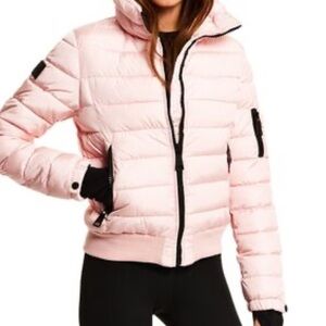 SAM. Light Pink Puffer Jacket